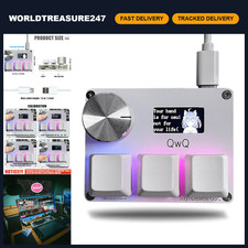 Magnetic Linear Switches Keyboard with Knob, Rapid Trigger Hall Switches, Hotswa picture