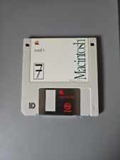 Vtg 1990 Apple Macintosh System Startup Install 1 Disc 3.5