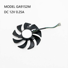 For RX460 RX550 D5 ITX Graphics Card Fan GA91S2M 4pin Diameter 8.7cm Pitch 4.0cm picture