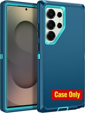 Case for Samsung Galaxy S25 Ultra, 3-Layer Heavy Duty Bumper Cover, Shockproof picture