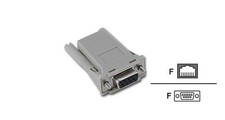 NEW ADB0036 Avocent Cyclades RJ45 F DB9F DB9 F Female Crossover Serial Adapter picture