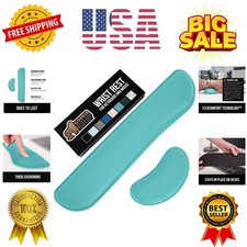 Silky Gel Memory Foam Wrist Rest for Computer Keyboard, Mouse, Ergonomic Desi... picture