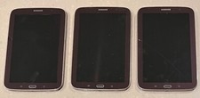 Defective Lot of 3 Samsung Galaxy Note 8.0 GT-N5110  Unlocked 16GB Brown Black picture