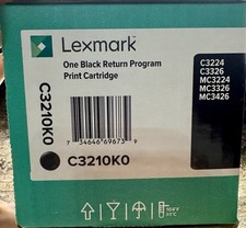Lexmark C3210K0 Black Toner Cartridge for C3224 C3326 C3426 MC3224 MC3326 Laser picture