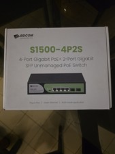 BDCOM 4-Port Gigabit PoE+ 2-Port Gigabit SFP picture