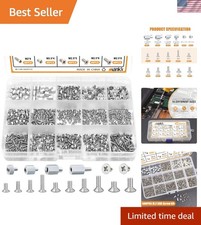 Durable M.2 SSD Mounting Screws 500pcs - Zinc & Nickel Plated for Long Life picture