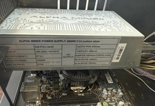 Alpha Miner 2600 Watt PSU With Cables (80 plus efficiency) picture