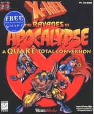 X-Men: Ravages of Apocalypse PC CD comic book heroes Wolverine game Quake add-on picture