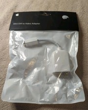 Genuine Apple Mini-DVI to Video Adapter (M9319G/A) for Mac Mini-DVI Port OEM NEW picture