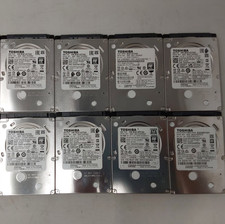 Lot Of 8 Toshiba HDD 500GB 2.5
