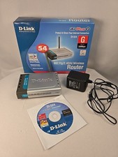 D-Link AirPlus G DI-524 Wireless Wi-Fi Router bundle 802.11g/2.4GHz  picture