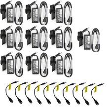 10pcs Genuine Dell 65W Charger AC Power Adapter 7.4mm with converter to 4.5mm picture
