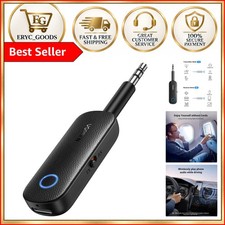 Portable Bluetooth 5.4 Transmitter for Headphones, TV, and Cars - Built-in Mic picture