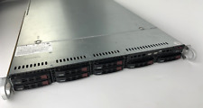 SUPERMICRO 1U Server 1027R-72RFTP | 128GB DDR3 | x2 Xeon E5-2640 | Model: 119-7 picture