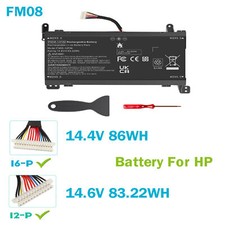 12/16 Pin FM08 Battery for HP Omen 17-AN013TX 17-AN014TX HSTNN-LB8B 922753-421 picture