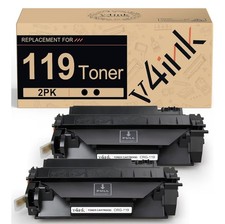 v4ink 2PK Compatible 119 Toner Cartridge Replacement for Canon 119 CRG-119... picture