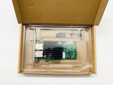 DELL Intel X550-T2 2port 10Gb Ethernet PCIe Network Adapter 4V7G2 HWWN FKHKC picture