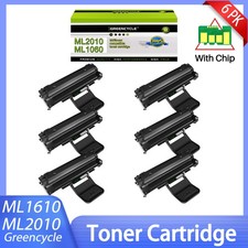 6PK ML2010 Toner Cartridge For Samsung ML-1610 ML-2010R ML-2570 ML-2571N picture