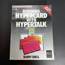 Vintage Mac Running HyperCard with HyperTalk  Manual 1988 Barry Shell Apple picture