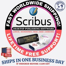SCRIBUS 2025 DESKTOP PUBLISHING, PAGE LAYOUT SOFTWARE, LINUX, MAC, WINDOWS, BSD+ picture
