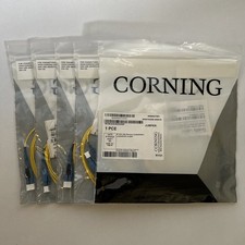5 CNT CORNING 6ft 2F OM4 DFX250 Plenum LCUDUP/LCUDUP Fiber Optic Jumper Cable picture