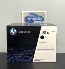 HP 81A Black Toner Cartridge CF281A LaserJet Enterprise M604dn, MFP M630 OEM New picture