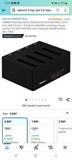 Sabrent 4-Bay USB 3.0 SATA 2.5in/3.5in SSD/HDD Docking Station (DS-U3B4) picture