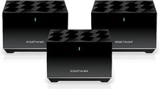 NETGEAR Nighthawk Tri-band Whole Home Mesh WiFi 6 with 2 Satellite Extenders picture