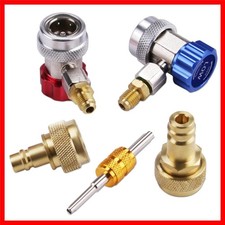 Effortless A/C Recharge with R134A R1234YF Adapter Set - Durable & User-Friendly picture