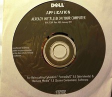 Cyberlink PowerDVD 9.5 & Remote Media 1.6 for Dell picture