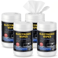 Threlaco 4 Pack 240 Count Electronic Screen Cleaning Wipes picture