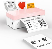 RONGTA RP425 Bluetooth 4x6 Thermal Shipping Label Printer Wireless iOS Android picture