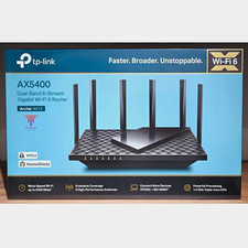 TP-LINK Archer AX73 AX5400 Dual-Band Wi-Fi 6 WPA3 4-Port Gigabit Black picture