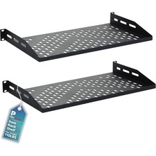 ProMaster Server Vented Shelf - 2-Pack 19 Inches, 10'' Deep, 1U Vented Shelf picture