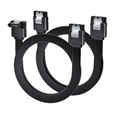 BolAAzuL 2-Pack SATA Cable III Straight & Right Angle picture