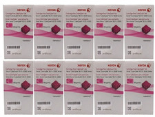10 BOX LOT Xerox 108R00927 Magenta Solid Ink Sticks for ColorQube 8570/8580 NEW picture