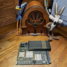 VINTAGE HP 9000 Hewlett Packard MOTHERBOARD WITH RAM NO CPU COOLERS 1990 PA-RISC picture