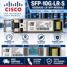 Cisco SFP-10G-LR-S 10GBASE-LR SFP Modules Holograms picture