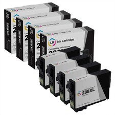LD Replacement for Epson T288XL120 288XL Black Ink Set of 4 for XP-330 XP-430 picture