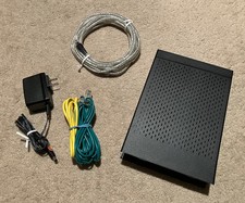 CenturyLink ZyXEL C3000Z Modem, Adapter, Cables, & Belkin High-speed RJ11M Cable picture