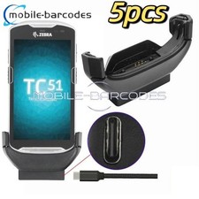 5x For Zebra TC51 510K TC56 TC52 TC57 TYPE-C CLIP ON CHARGER ADPTR-TC56-USBC-01 picture