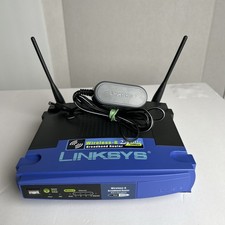 LINKSYS Cisco Wireless G Broadband Router /w Speed Booster WRT54GS Ver.6 4-Port picture