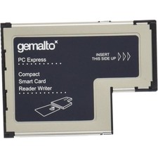 Gemalto Smart Card Reader Writer PC Express ExpressCard 54 41N3047 picture