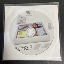 Filemaker Bento 3 TW345LL/A Filemaker Apple Mac RARE New & Sealed FAST USA SHIP picture
