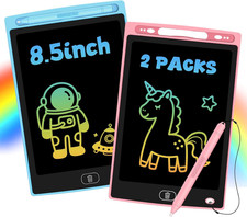 2 Pack LCD Writing Tablet for Kids, Erasable and Reusable Toddler Doodle Board picture