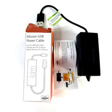Mission Cables MC45 USB Power Cable for Amazon Fire TV Open Box picture