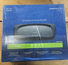 Linksys Cisco Wireless-N Home Router Model WRT120N 4-Port 10/100 Ethernet picture
