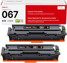 067 Black Toner Cartridge Set - 067 Toner Replacement for Canon 067 Toner Cartri picture