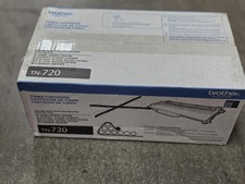 Genuine Brother TN-720 Black Toner Cartridge OEM New Standard Yield TN720 picture