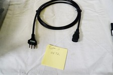 Qty 20 5.91' (1.8m) Power Cord Black, SEV 1011 3 pos To IEC 320-C13 picture